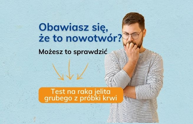 objawy raka jelita grubego - test